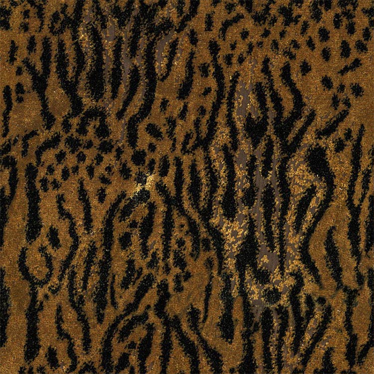 780gsm со висока квалитетна висока тежина тигар лента jacquard исечена кадифена ткаенина